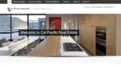 Desktop Screenshot of calpacificrealestate.com